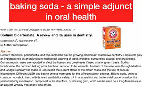 is baking soda good for my gum
