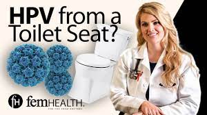can you get hpv from a toilet seat