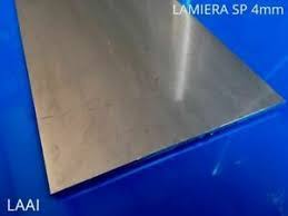 K240 1.4301 V2A 100x100mm spessore 4 mm Lamiera in acciaio inox 1