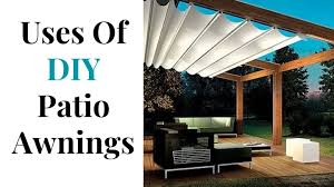 Shade Your Patio With A Diy Awning