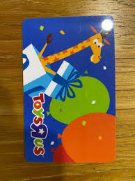 toys r us gift card 100 value