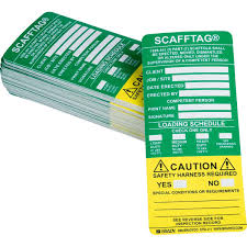 However, for frequently used equipment it is suggested that this is increased to at least every. Scafftag Caution Safety Harness Required Tag Inserts Brady Part Scaf Stsi 311 Brady Bradycanada Ca