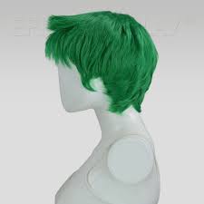 Hermes - 12 inch Oh My Green! Short Pixie Cut Wig