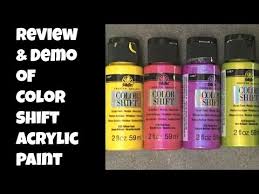 Color Shift Folk Art Paint Review