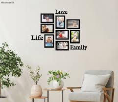 individual photo frames with love