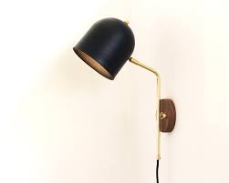 Adjustable Plug In Wall Sconce Bedside