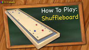how to play shuffleboard you