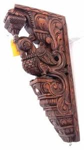 Wooden Carved Wall Bracket At Rs 7280