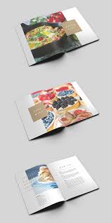 Modish A Modern Cookbook Template Brochure Templates Brochure