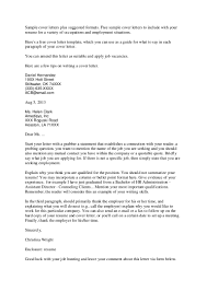 Outstanding Cover Letter Examples       cover letter example is   Resume Example