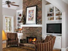 Tv Alcoves By Fireplace Sides