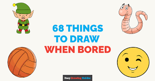 68 cool easy things to draw when you