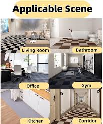 6 16 pcs carpet tiles l and stick