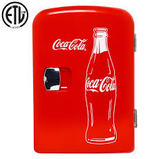 See full list on quenchessentials.com Classic Coca Cola 4 Liter 6 Can Portable Fridge Mini Cooler For Food Beverages Skincare Use At Home Office Dorm Car Boat Ac Dc Plugs Included Walmart Com Walmart Com