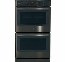 Any soil will burn off when the elements are heated. Pt7550blts Ge Profile 30 Double Electric Wall Oven With True European Convection And Self Clean Black