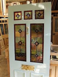 A Victorian Style Stained Glass Front