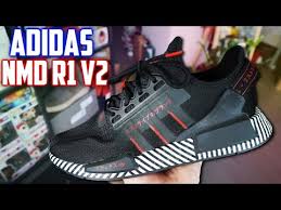 After its initial release, this model blew up on the resale market, selling for upwards of. Off White Adidas Nmd Adidas Nmd R1 V2 Dazzle Camo Sneaker Crossing Review And On Feet Youtube