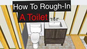 To install the drain for a toilet. How To Rough In A Toilet With Dimensions Youtube