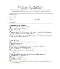 Employee File Checklist Forms Sample Free Templates Personnel