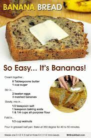 How To Make Easy Banana Bread gambar png