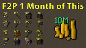 F2p 10m In 1 Month 600k An Hour High Alch Selling Free To Play Old School Runescape 2007 Osrs