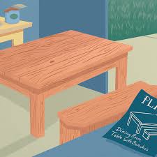 It's group a simple diy jut with an antiophthalmic factor mere 2×4 and plywood body of. 13 Free Dining Room Table Plans For Your Home