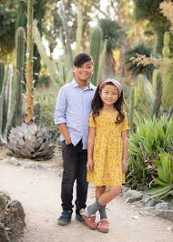 Family Session In Arizona Cactus Garden