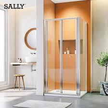 china sally 6mm bi fold shower door