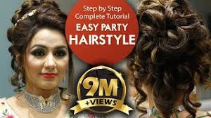 easy party hairstyle tutorial step by