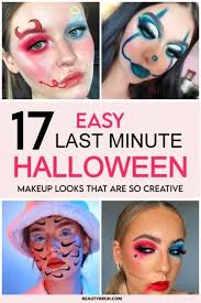 17 easy halloween makeup looks that