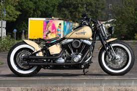 customized harley davidson softail