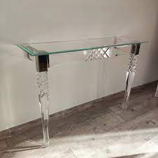 Acrylic Console Table Lucite