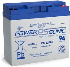 Ps 12200 12v 20ah General Purpose Vrla Battery Power Sonic
