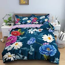 Zeimon Lavender Flower Bedding Set