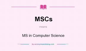 mscs ms in computer science by