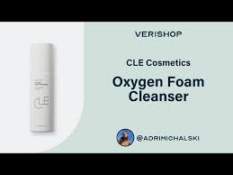 cle cosmetics oxygen foam cleanser