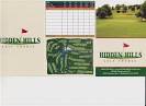 Hidden Hills Golf Course - Scorecard
