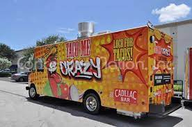 custom food trucks food truck wraps