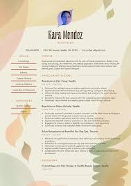 beautician resume exles writing