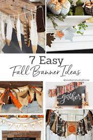 7 easy fall banner ideas you can make