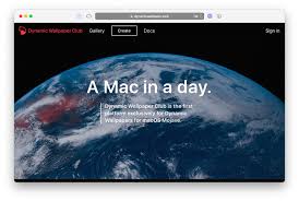 create dynamic wallpaper on your mac