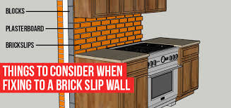 Fixing To A Brick Slip Wall Brick Slips
