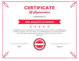 You can customize this sample template by using illustrator, ms word, pages, photoshop, and publisher. 8 Free Printable Certificates Of Appreciation Templates Hloom