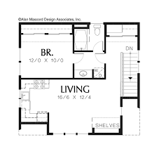 Mascord House Plan 5011 The Arthur
