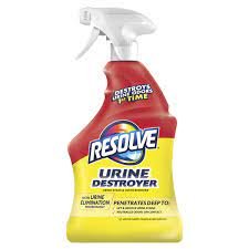 pet urine stain and odor remover spray