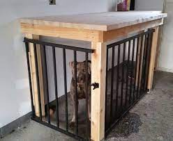 Garage Dog Kennel Workbench Designed