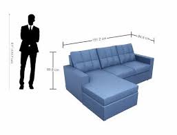 modern blue l shaped sofa set for home