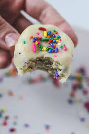 edible sugar cookie dough for one