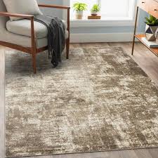 abstract polypropylene area rug