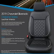 Black Diamond Leather Seat Covers Rst